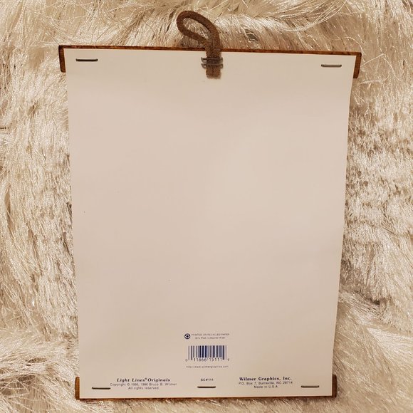 Light Lines Originals “Believe In Yourself” Wall Hanging Scroll Poem - Picture 2 of 4